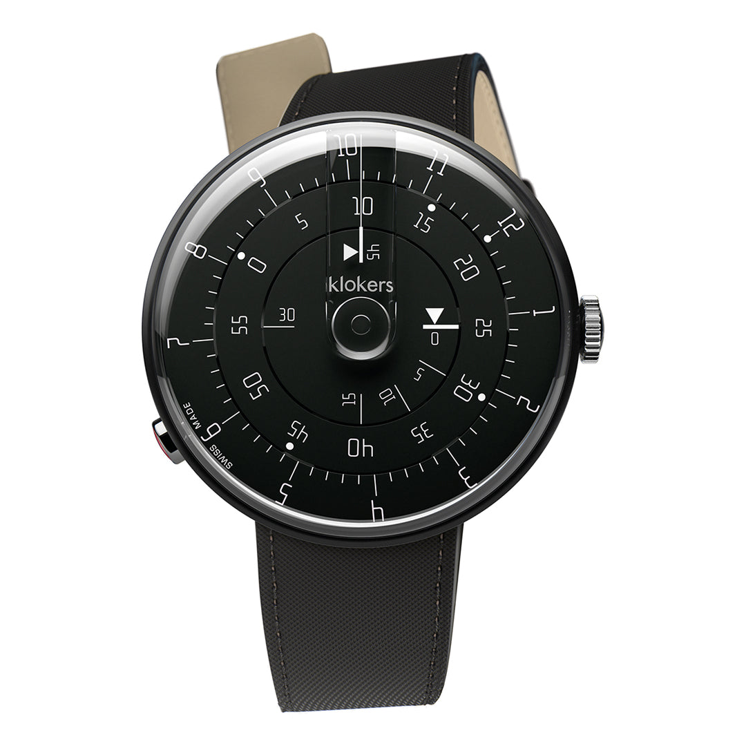 KLOKERS Klok 01 Minimal Black-44 KLOK 01-M2-B