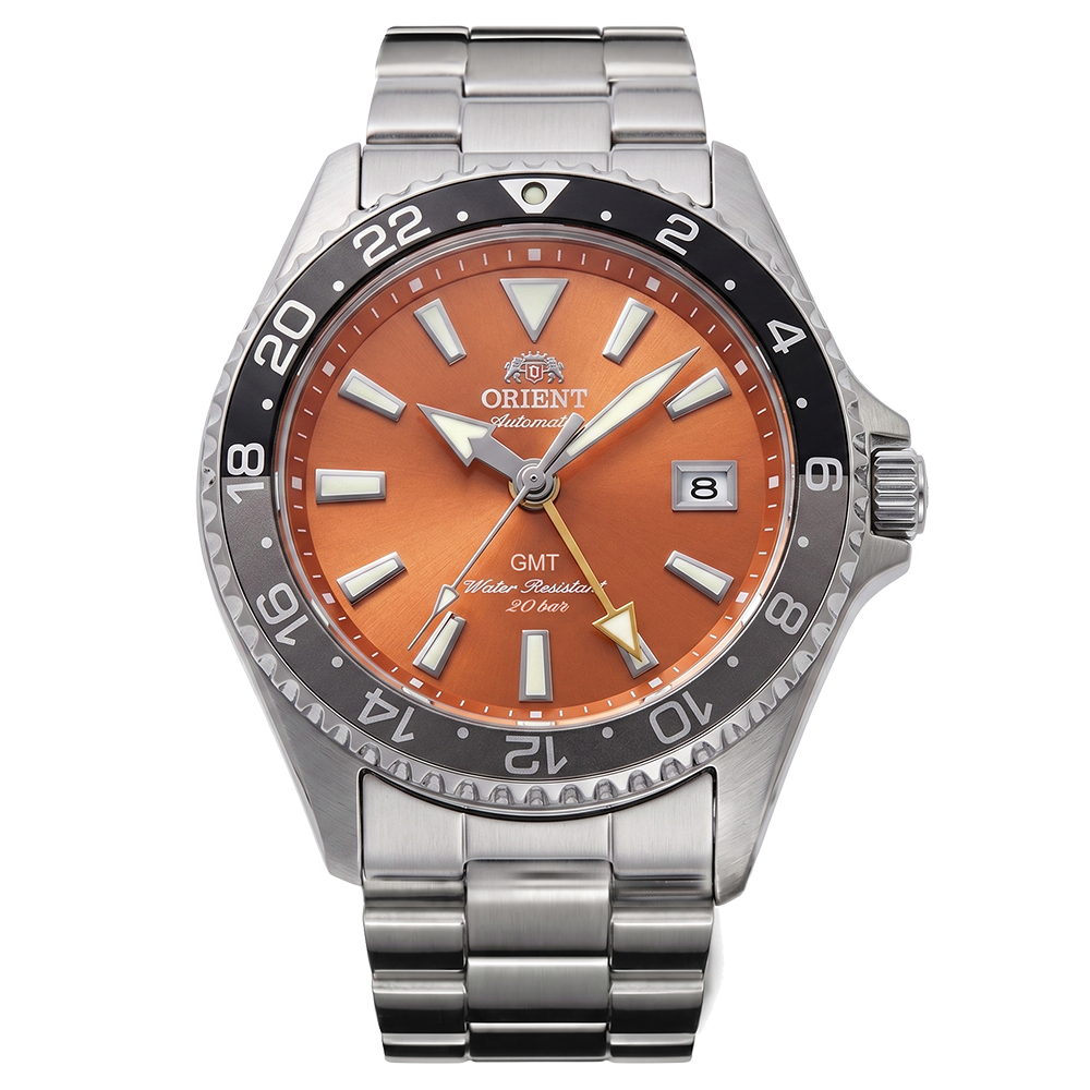 ORIENT Sports Mako GMT Orange RA-BC0004Y