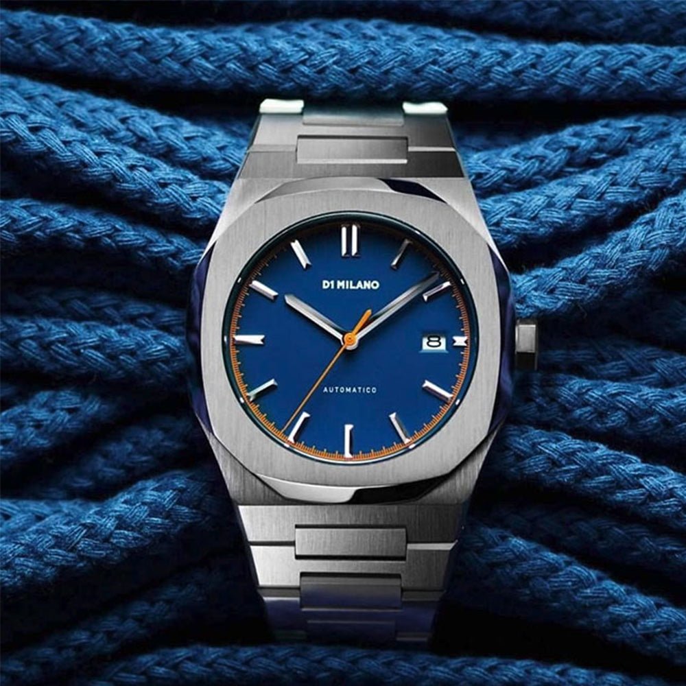 D1 MILANO Automatic Bracelet Deep Blue ATBJ04 - Lam Workshop