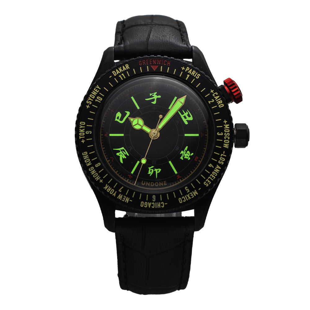 UNDONE Aero Chinese Hour 2024 Black Dial BCP-AER-CHH-002