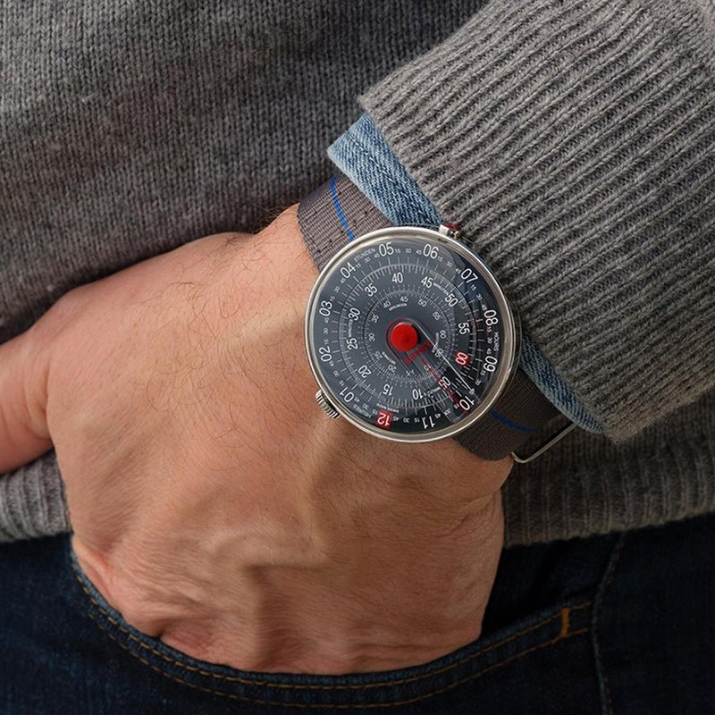 KLOKERS Klok 01 Grey & Red Limited Edition KLOK - 01 - D9 - Lam Workshop