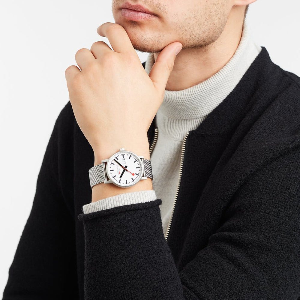 MONDAINE EVO2 BIG DATE 40MM MSE.40210.SM - Lam Workshop