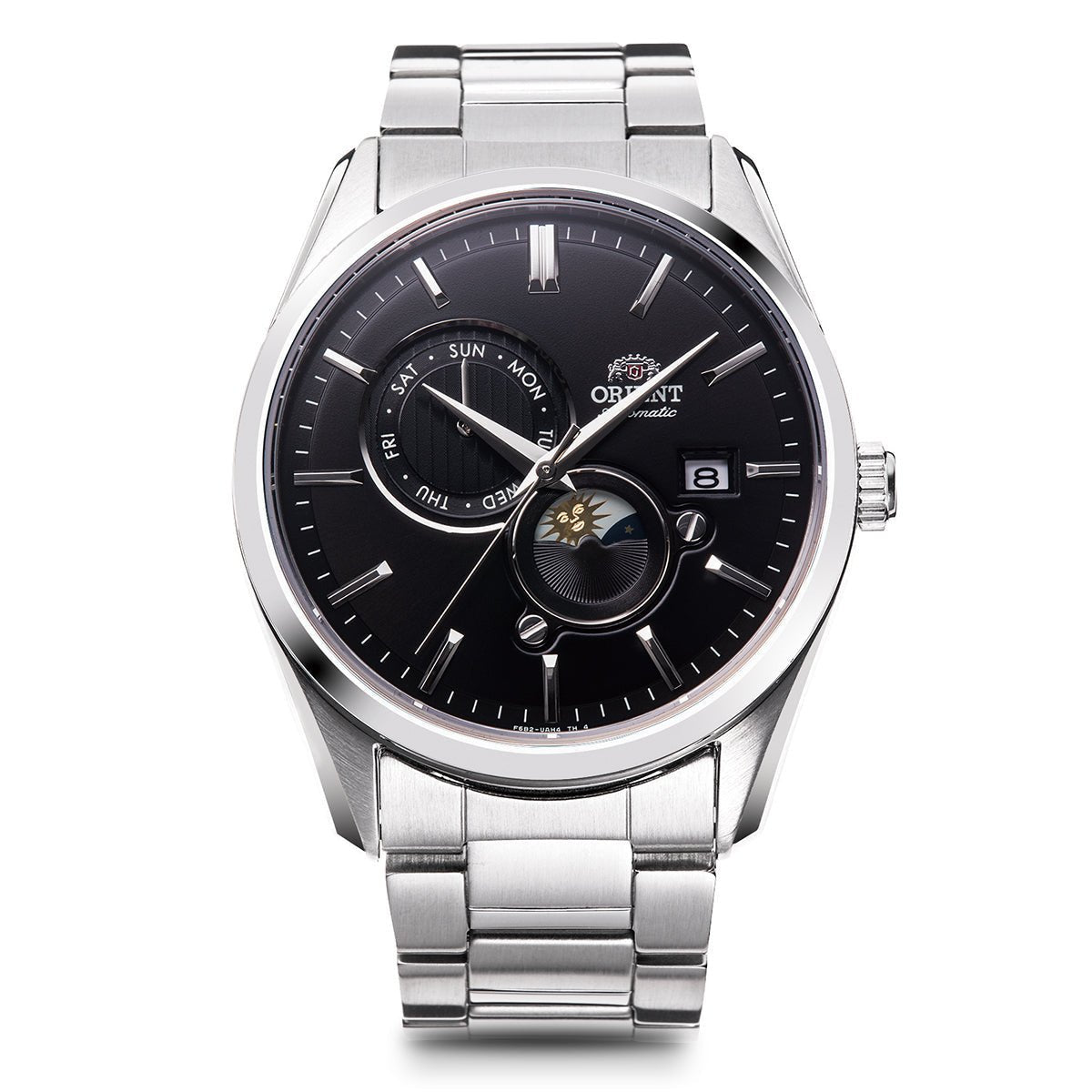 Endura Orologio Donna Meccanico Argento Acciaio Inox Elasticizzato
