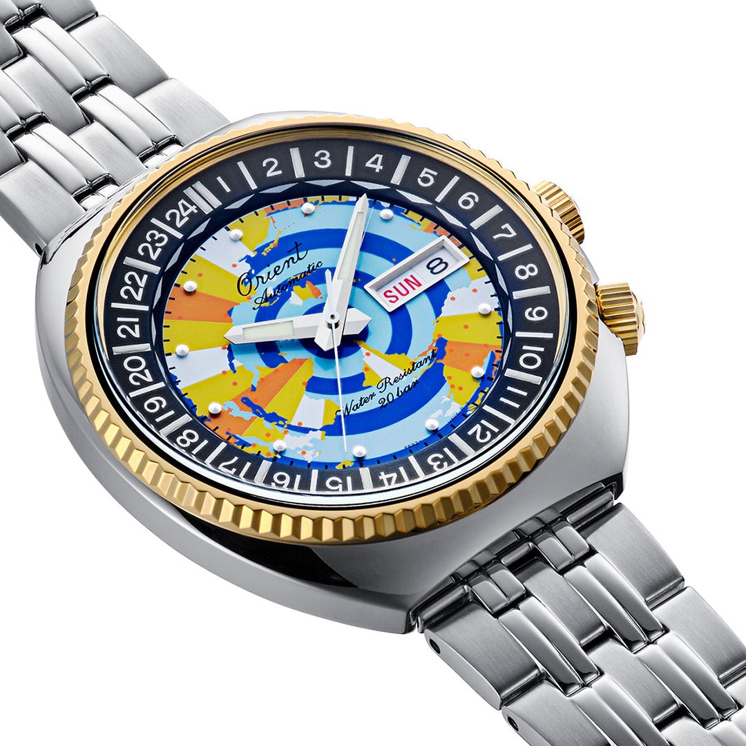 ORIENT Neo Classic World Map 75th Anniversary Limited Edition RA - AA0E08Y - Lam Workshop