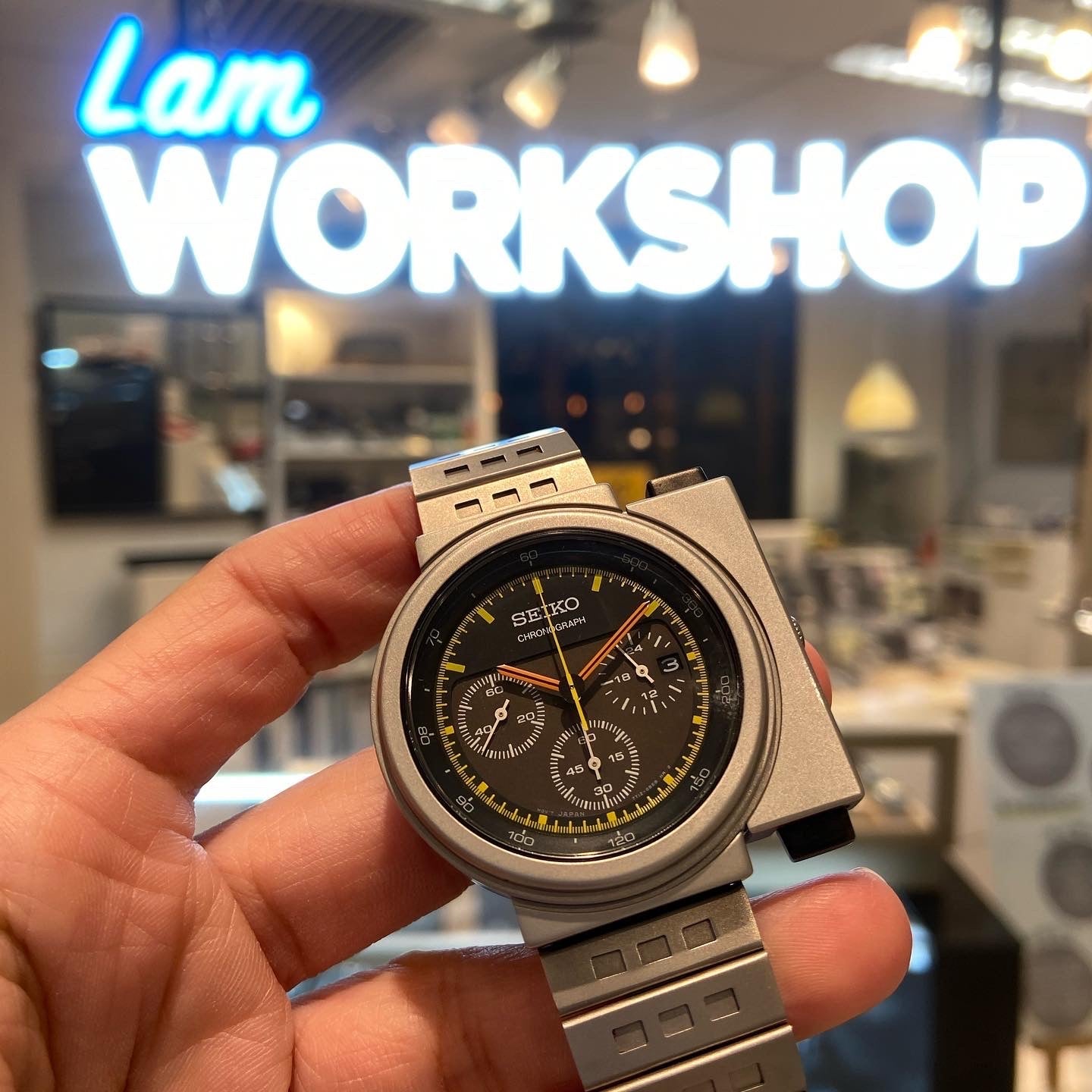 Pre - Owned Watches - SEIKO x Giugiaro SCED035, 80% new - Lam Workshop