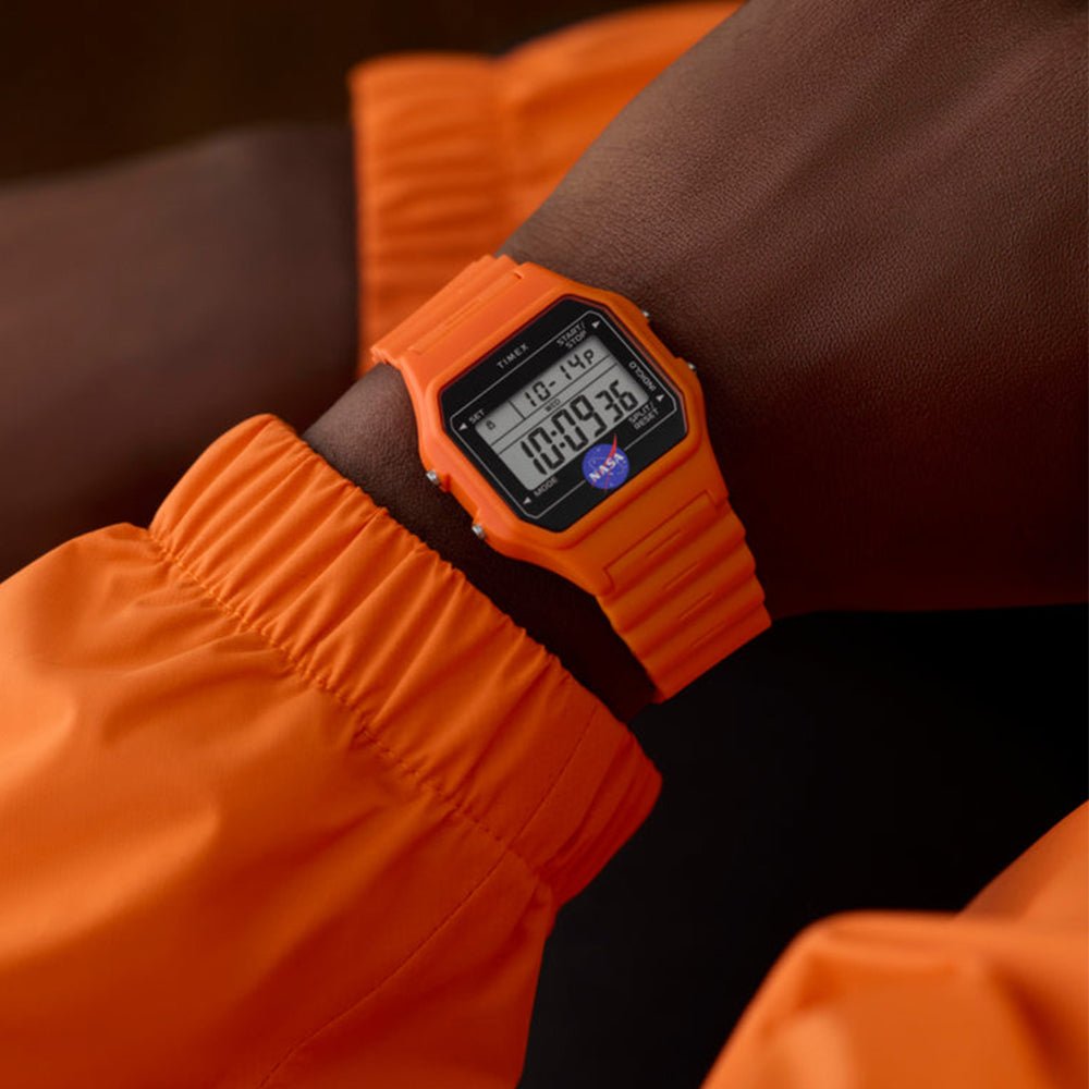 TIMEX Main Street NASA Artemis Digital Orange TW2Y133 - Lam Workshop