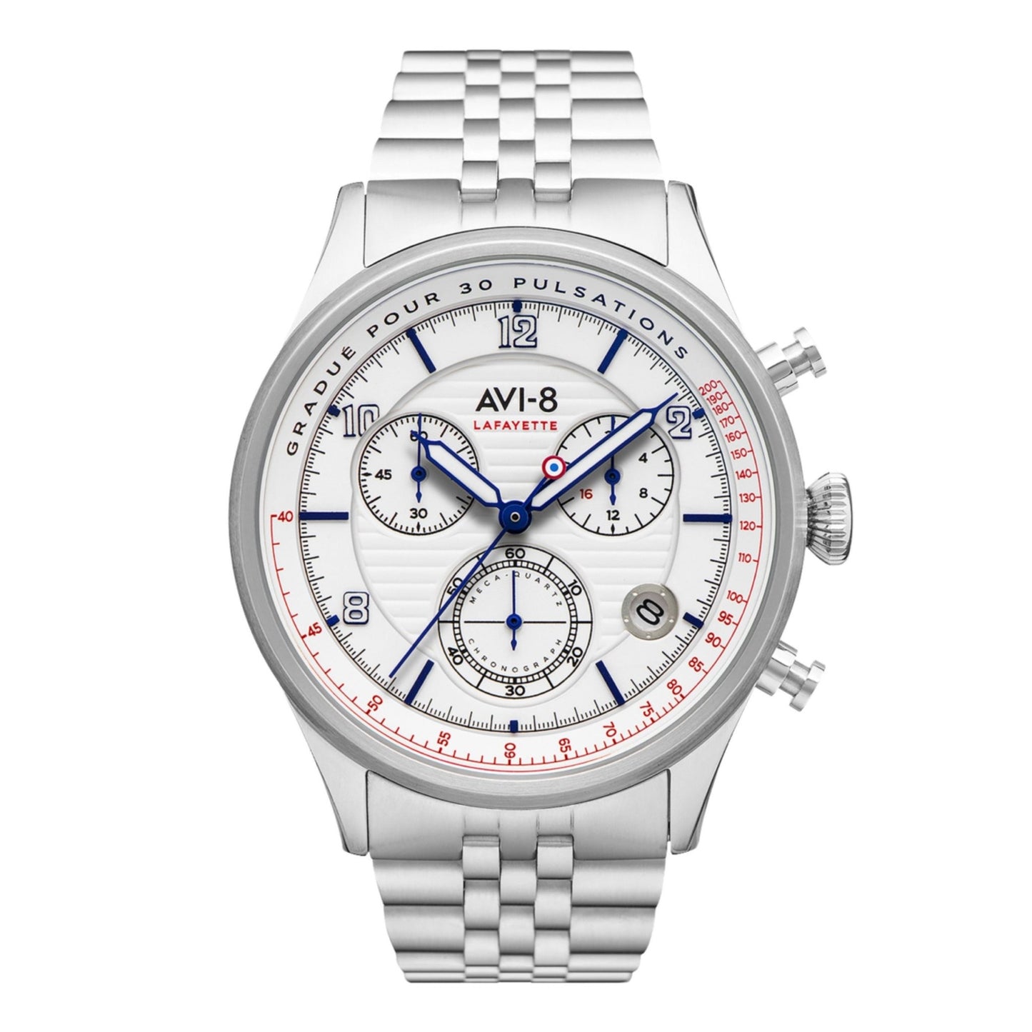 AVI - 8 Lafayette Chronograph AV - 4076 - 11 - Lam Workshop