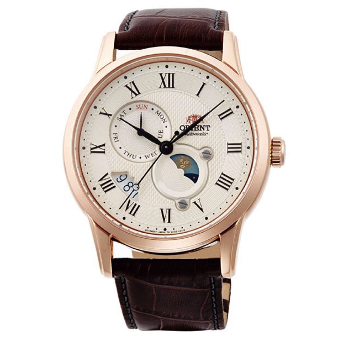 ORIENT Sun & Moon V3 Sun Moon Phase Watch RA-AK0007S10B – Lam