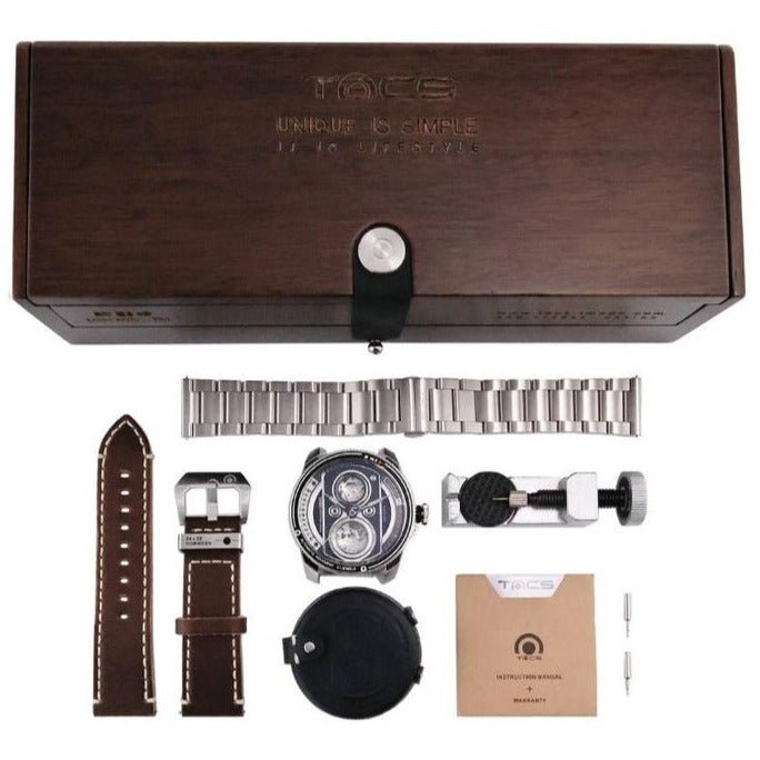 TACS Automatic Twin Lens – Retro Sliver Box Set TS2002AZ - Lam Workshop