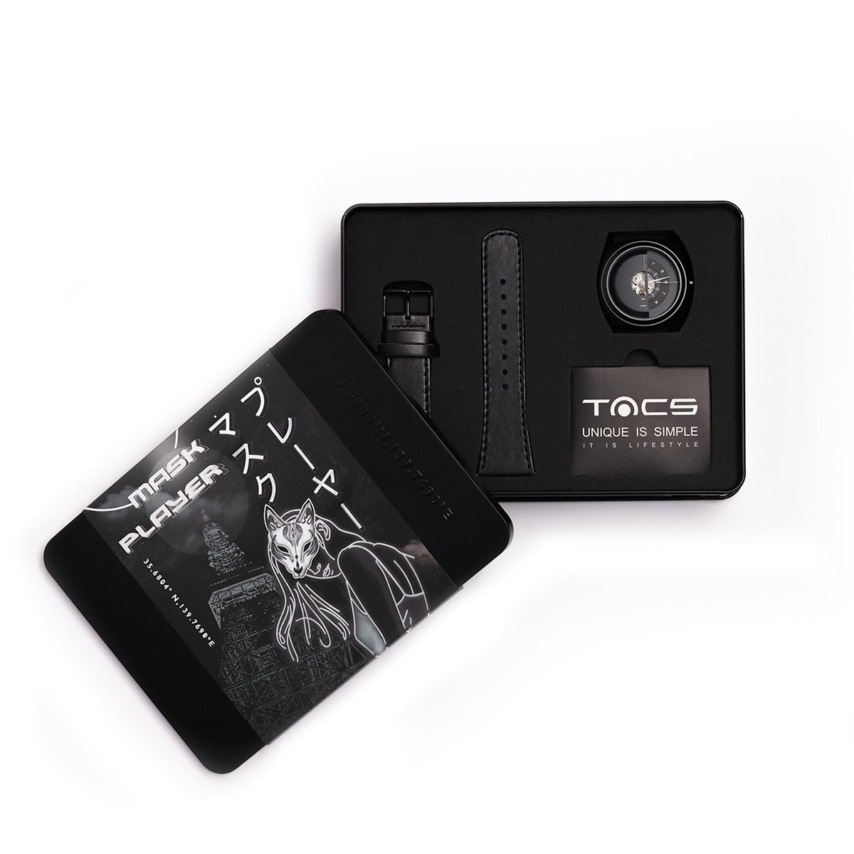 TACS Mask Player Automatic Phantom Black TS2101A - Lam Workshop