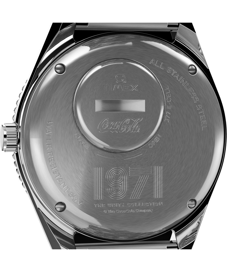 TIMEX Q TIMEX x COCA - COLA® 1971 Unity Collection 38mm TW2V25800 - Lam Workshop