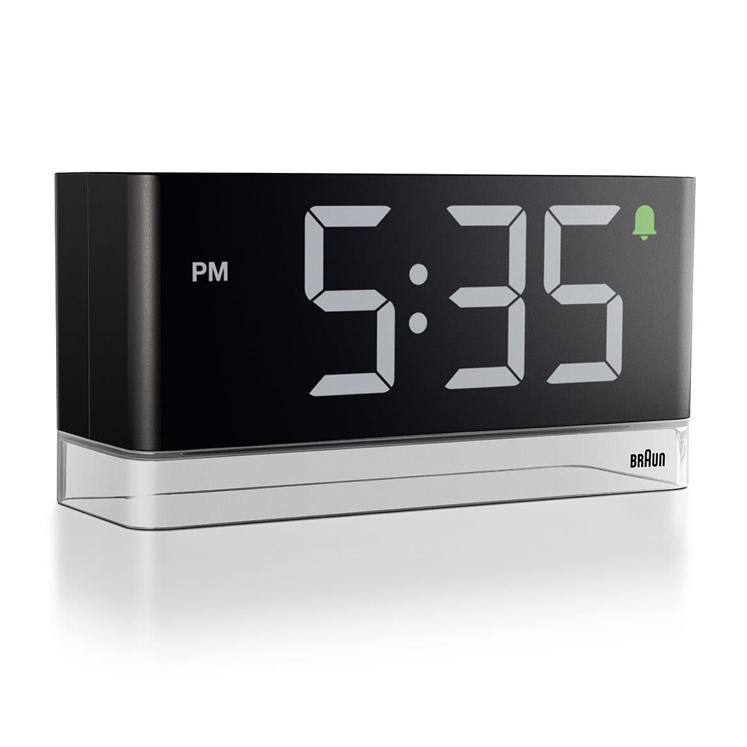 BRAUN LED Digital Alarm Clock BC27BUK