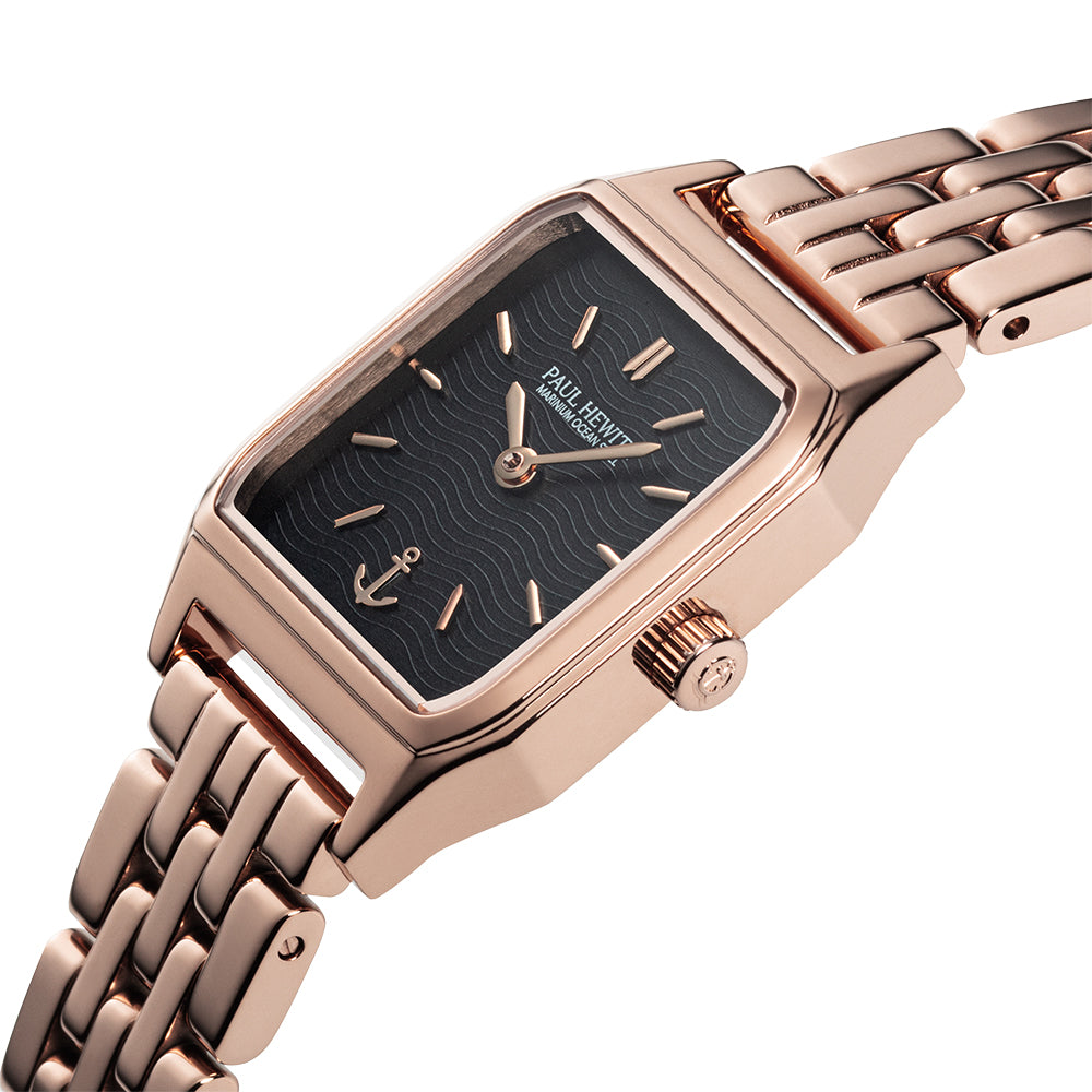 PAUL HEWITT Solar Petit Soleil Rosegold Black PH-W-0336