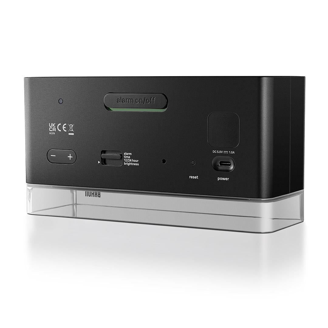 BRAUN LED Digital Alarm Clock BC27BUK