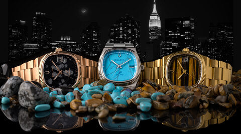 BULOVA Super Seville Turquoise Stone 96B455