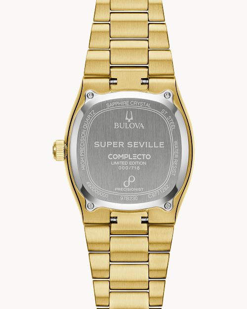 BULOVA Super Seville Tiger's Eye Stone 97B230