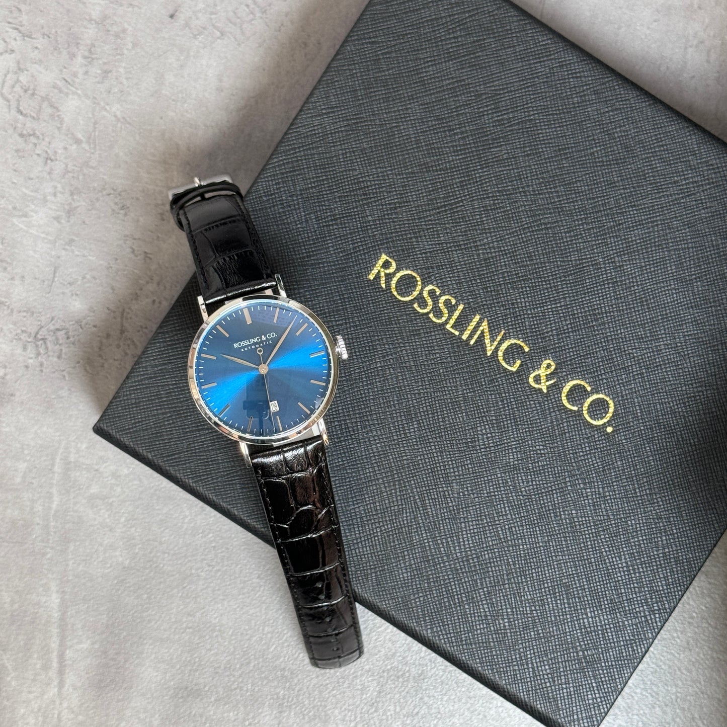 ROSSLING &amp; CO. Modern 36MM – GLENCOE ROSE GOLD