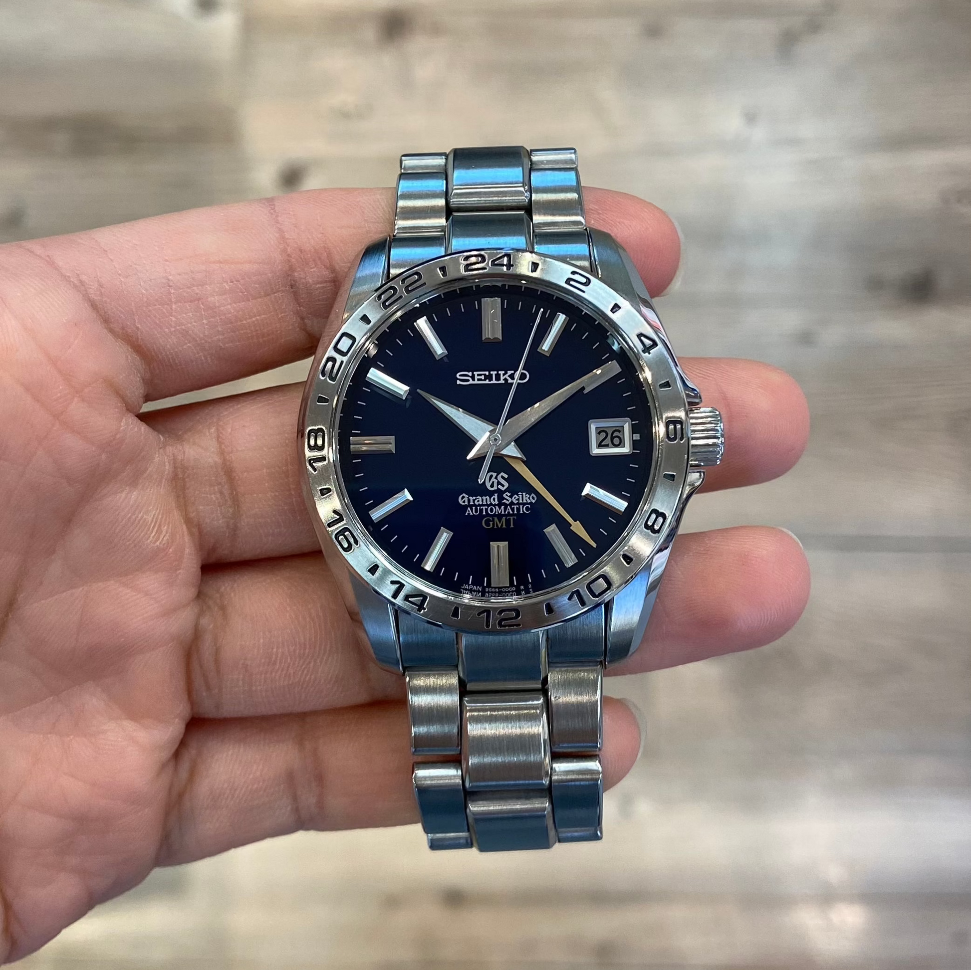 Pre Owned Watches GRAND SEIKO GMT SBGM029 90 new Lam Workshop