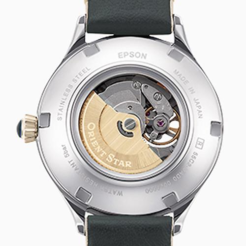 ORIENT STAR Classic Semi Skeleton Grey Ladies RE-ND0011N