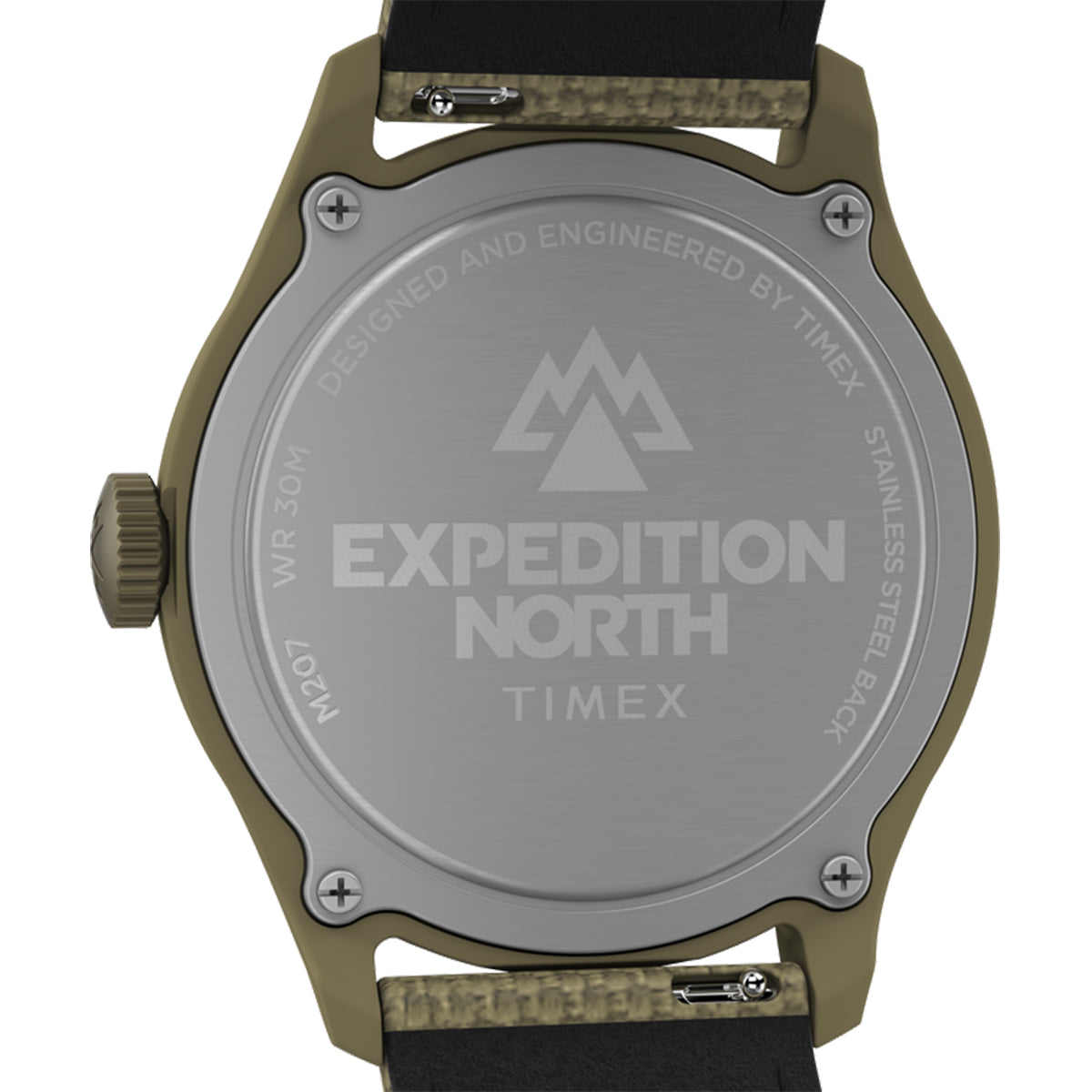 TIMEX Expedition North® Traprock 43mm Eco-Friendly Fabric Strap Watch TW2W23500