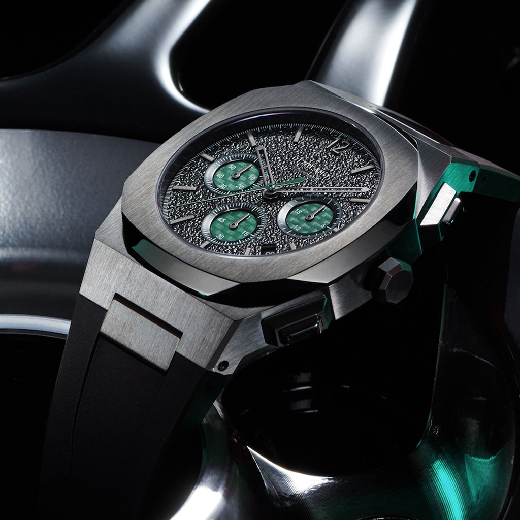 D1 MILANO Chronograph Rubber Rush Grey CHRJ02