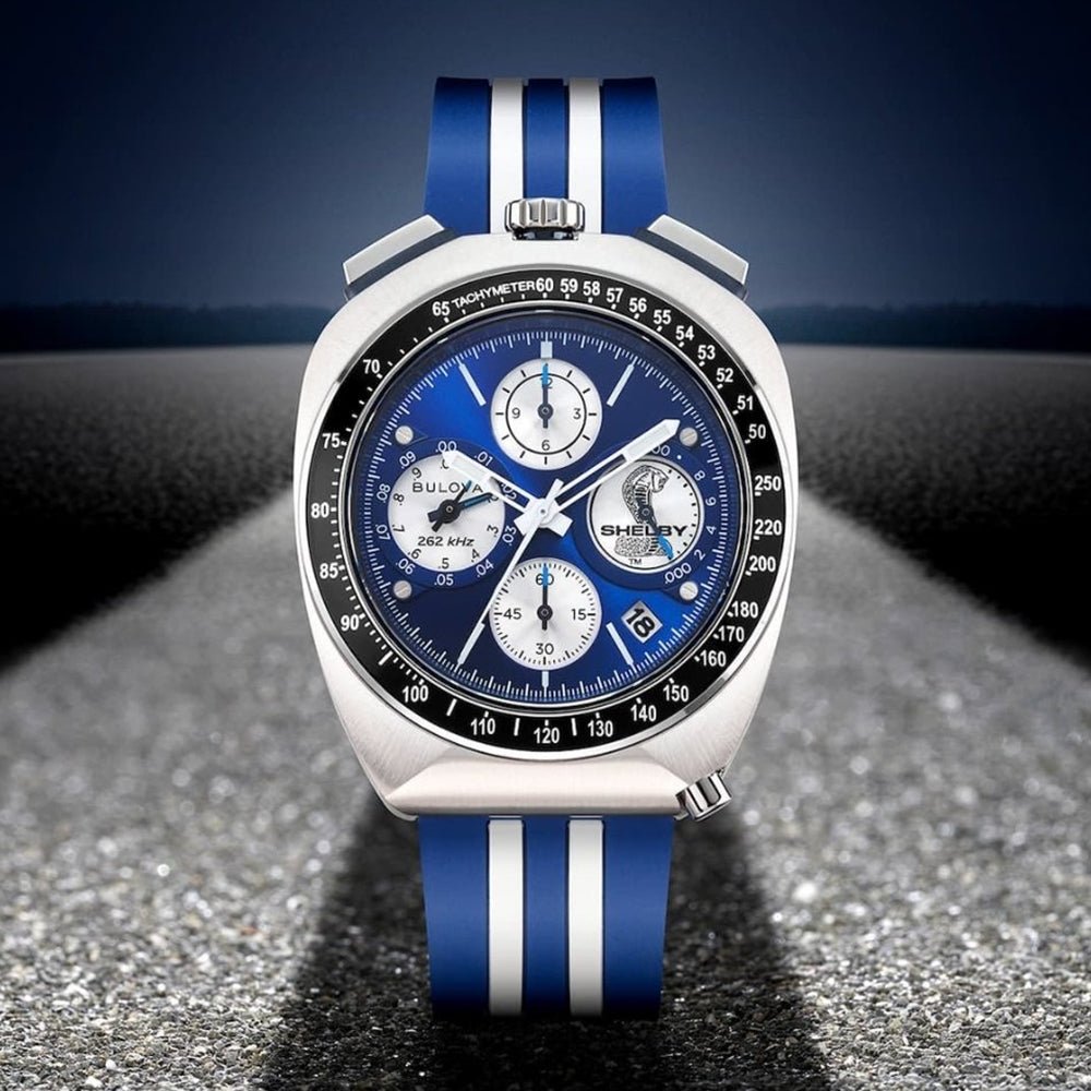 BULOVA Bullhead x Shelby Racer Chrono 150th Anniversary Limited Edition 98B452 - Lam Workshop