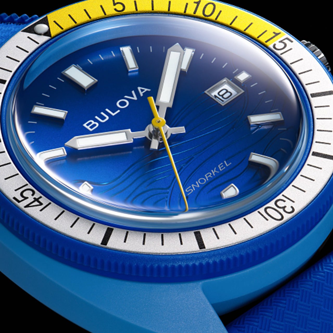 BULOVA Snorkel Blue Tang 98B445 - Lam Workshop