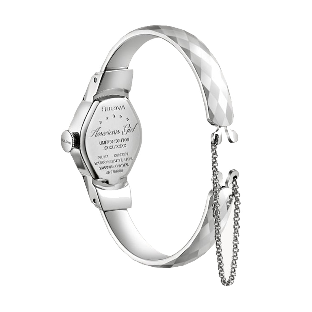 BULOVA Stainless Steel Bangle American Girl Limited Edition 96L333 - Lam Workshop