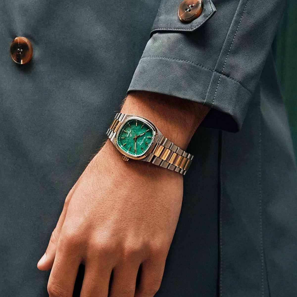 BULOVA Super Seville 35mm Jade 98A336 - Lam Workshop