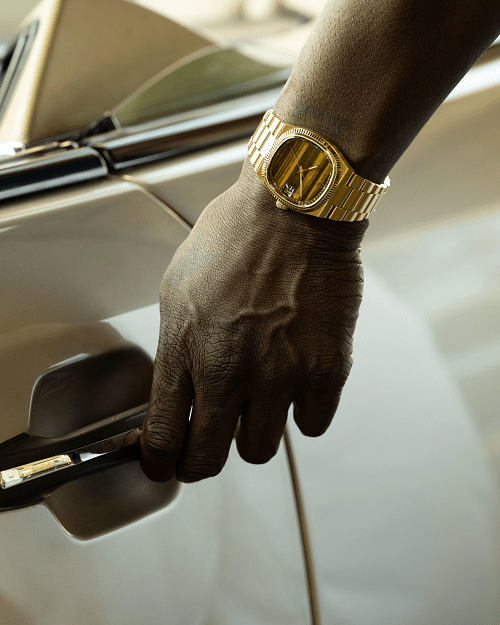 BULOVA Super Seville Tiger's Eye Stone 97B230 - Lam Workshop