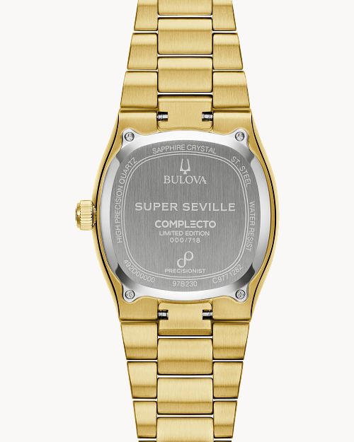 BULOVA Super Seville Tiger's Eye Stone 97B230 - Lam Workshop
