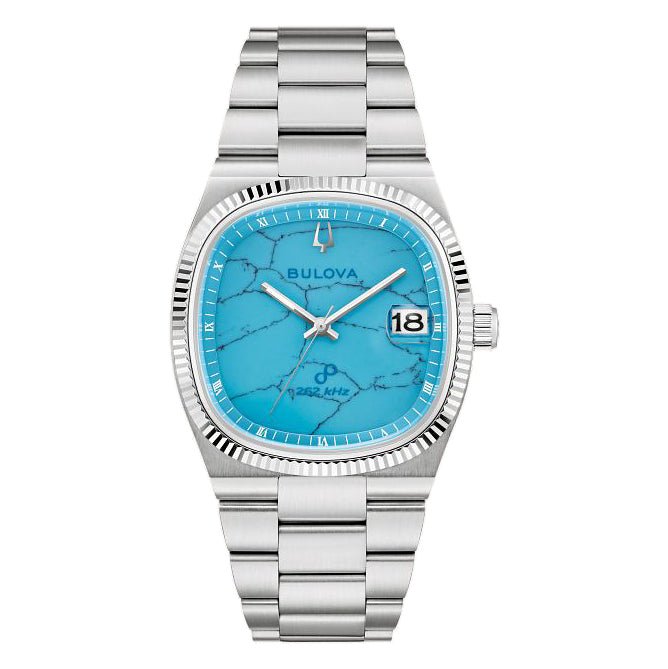 BULOVA Super Seville Turquoise Stone 96B455 - Lam Workshop