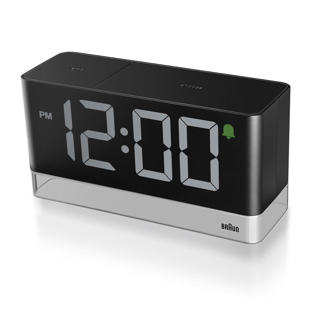 BRAUN LED Digital Alarm Clock BC27BUK