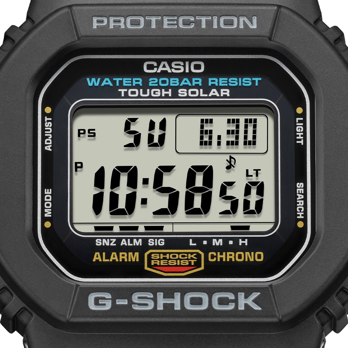 CASIO G - Shock Classic Tough Solar Digital G - 5600UE - 1DR - Lam Workshop