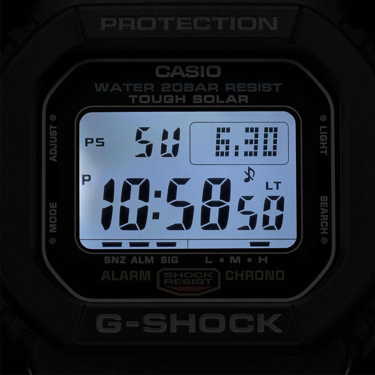 CASIO G - Shock Classic Tough Solar Digital G - 5600UE - 1DR - Lam Workshop
