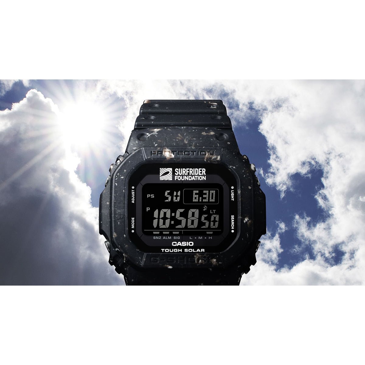 CASIO G - Shock X Surfrider Foundation Tough Solar Digital G - 5600SRF - 1 - Lam Workshop
