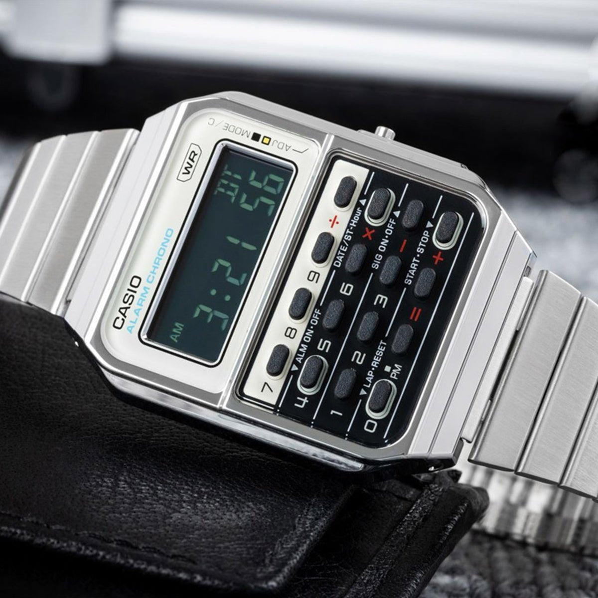 CASIO Vintage Digital Calculator Watch CA - 500WE - 7BDF - Lam Workshop
