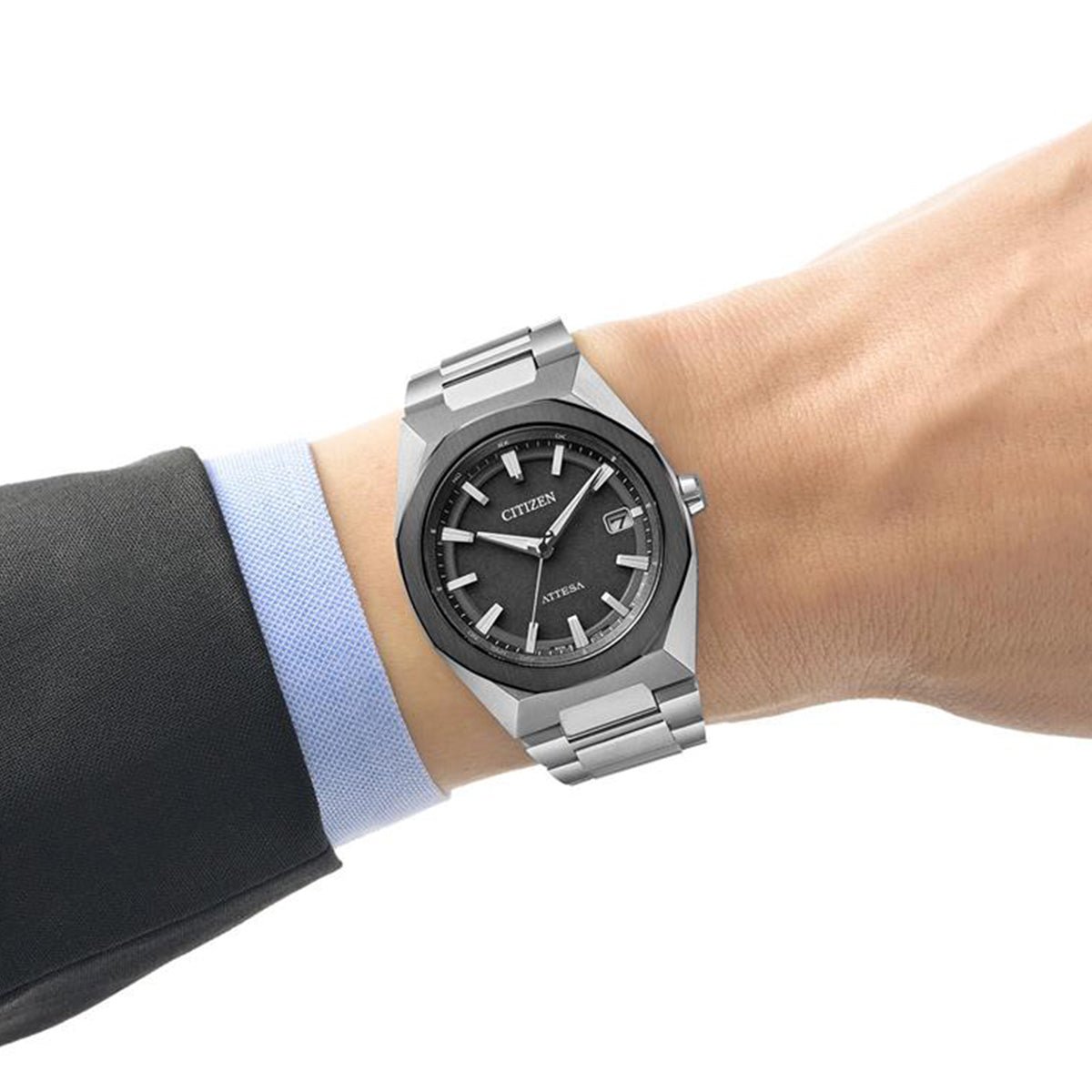 CITIZEN Attesa Eco - drive Radio Wave CB3044 - 55E - Lam Workshop