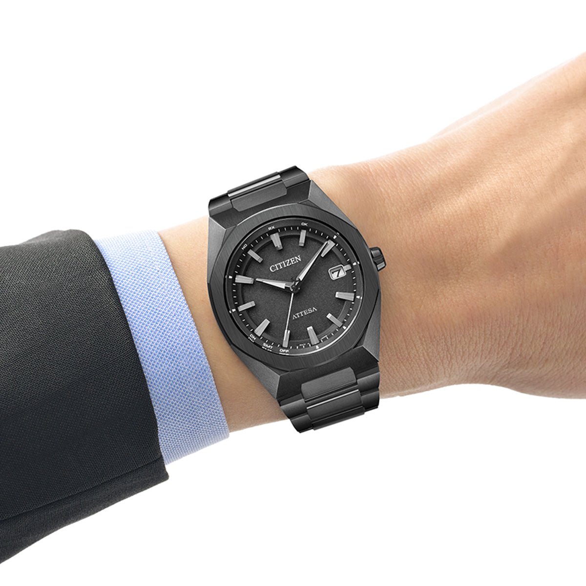 CITIZEN Attesa Eco - drive Radio Wave CB3045 - 61E - Lam Workshop