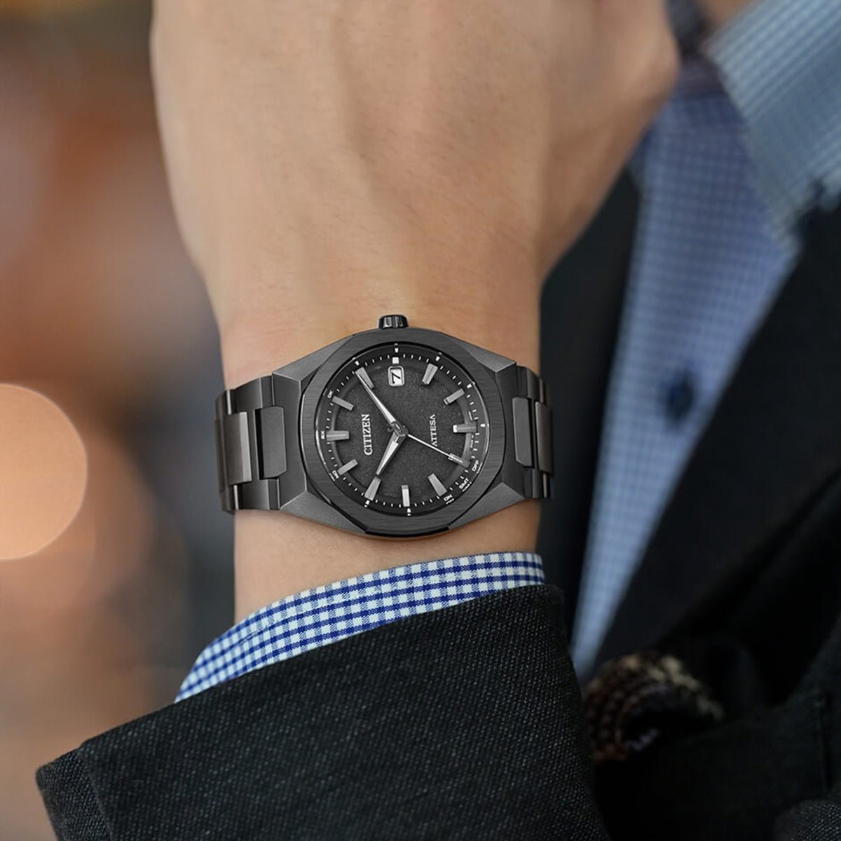 CITIZEN Attesa Eco - drive Radio Wave CB3045 - 61E - Lam Workshop