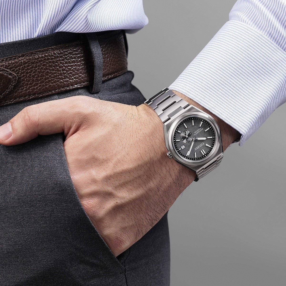 CITIZEN Super - Titanium Small Seconds NJ0180 - 80H - Lam Workshop