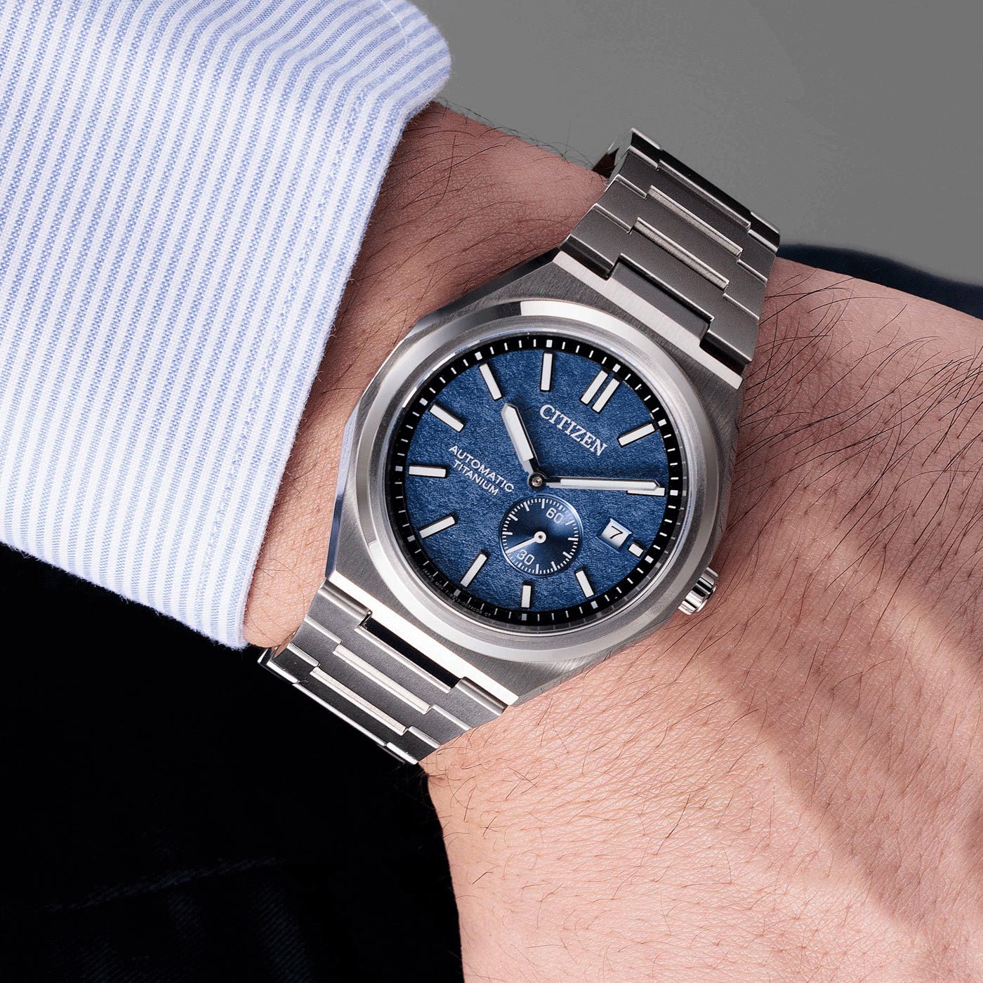 CITIZEN Super-Titanium Small Seconds 藍色[現貨供應] – Lam Workshop