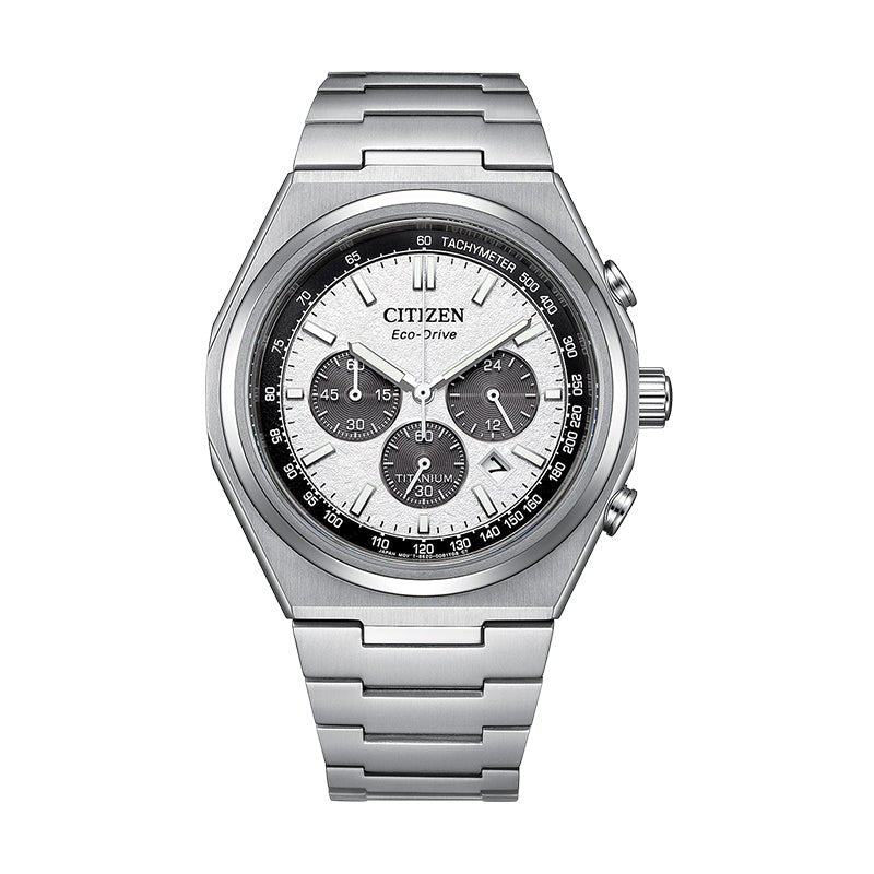 CITIZEN Zenshin Chronograph Super Titanium Eco - Drive CA4610 - 85A - Lam Workshop