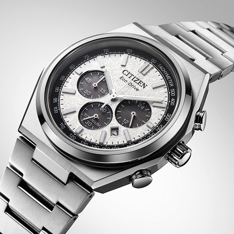 CITIZEN Zenshin Chronograph Super Titanium Eco - Drive CA4610 - 85A - Lam Workshop