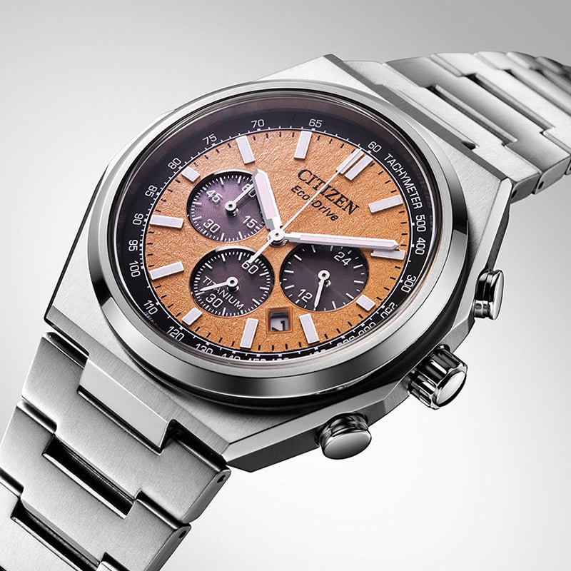 CITIZEN Zenshin Chronograph Super Titanium Eco - Drive CA4610 - 85Z - Lam Workshop