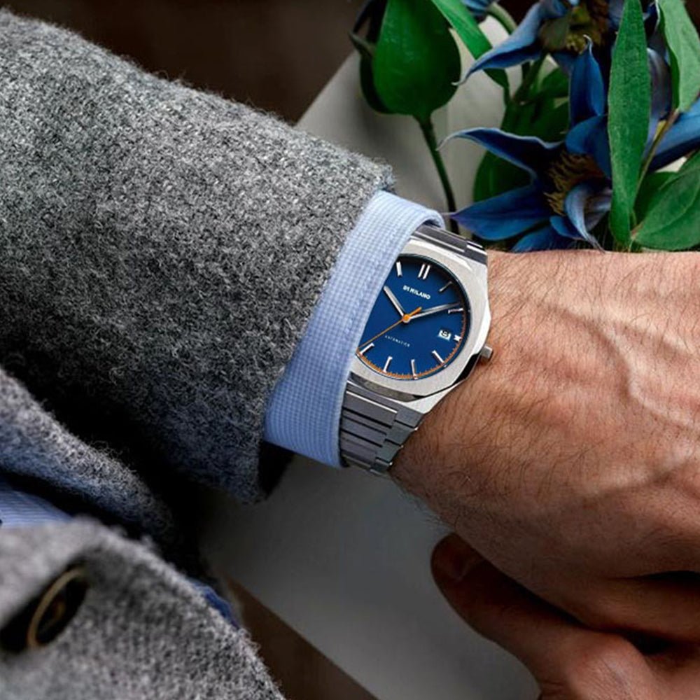 D1 MILANO Automatic Bracelet Deep Blue ATBJ04 - Lam Workshop