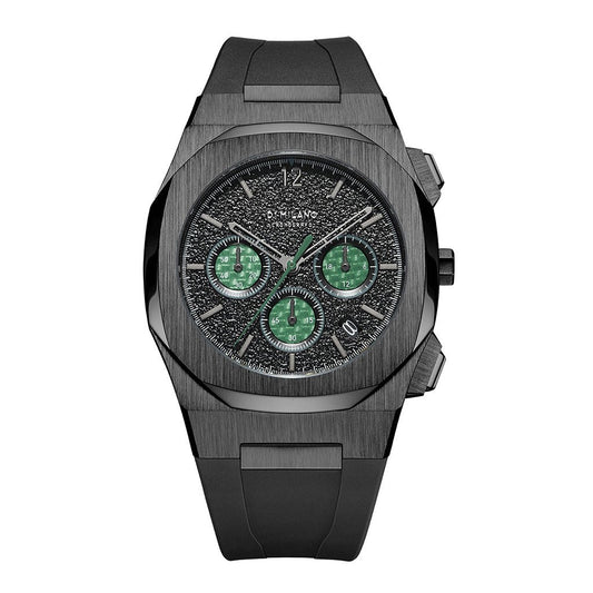 D1 MILANO Chronograph Rubber Rush Grey CHRJ02 - Lam Workshop