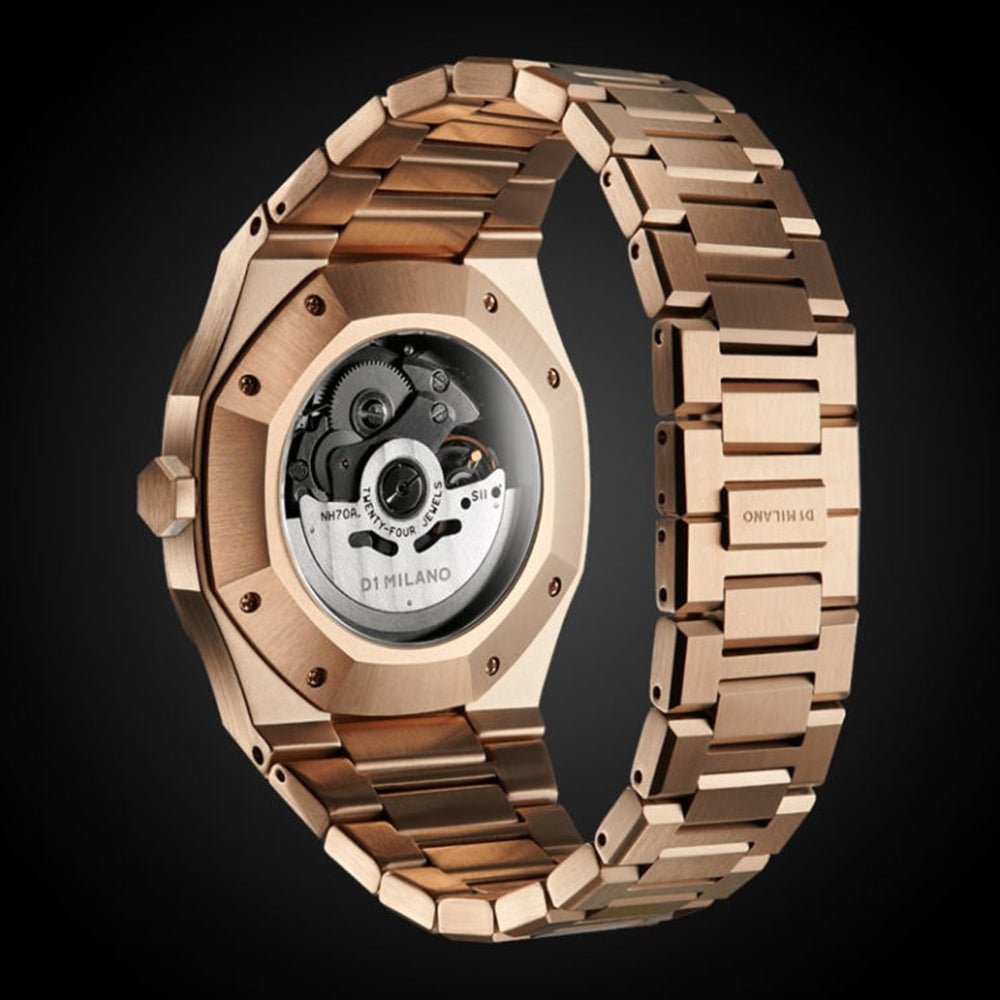 D1 MILANO Skeleton 41.5mm Rose Gold SKBJ03 - Lam Workshop