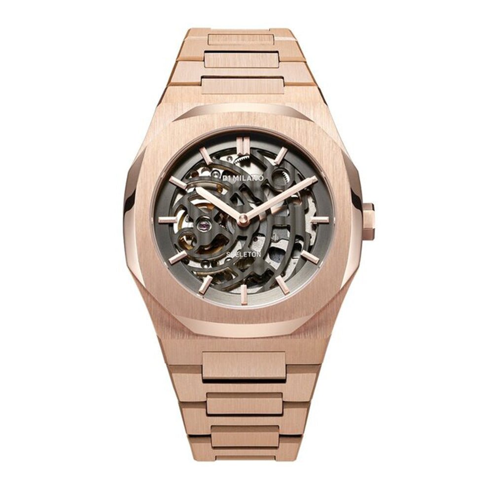 D1 MILANO Skeleton 41.5mm Rose Gold SKBJ03 - Lam Workshop