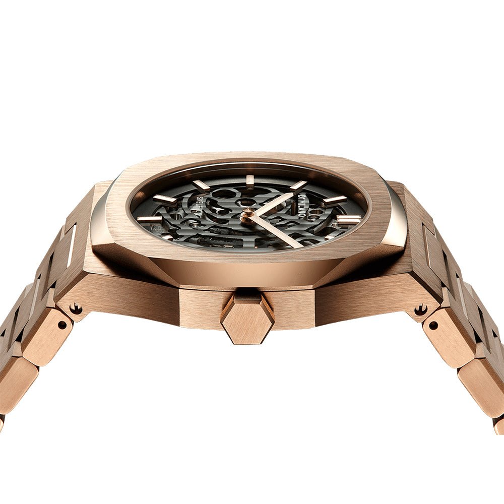D1 MILANO Skeleton 41.5mm Rose Gold SKBJ03 - Lam Workshop